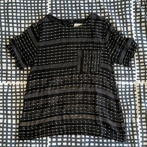 Ace & Jig Vintage Tee in Pindot/Nile